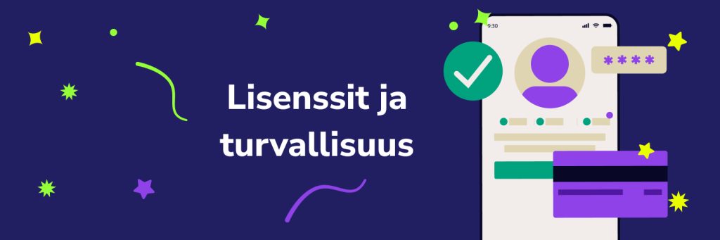 5€ minimitalletuskasinoiden lisenssit ja turvallisuus