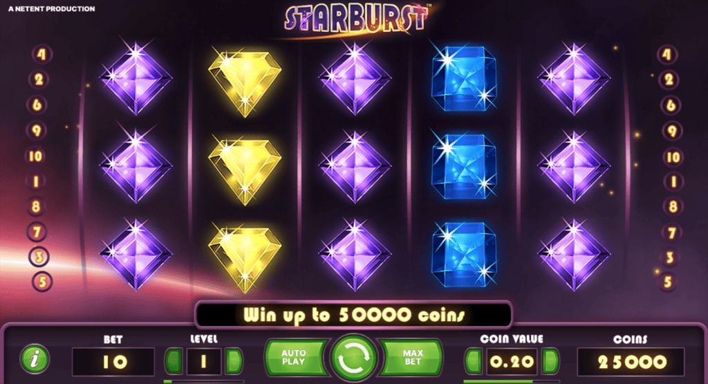 Starburst Netent Demo Kotisivu