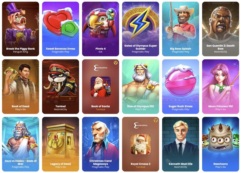 Wisho Casino - parhaat kolikkopelit