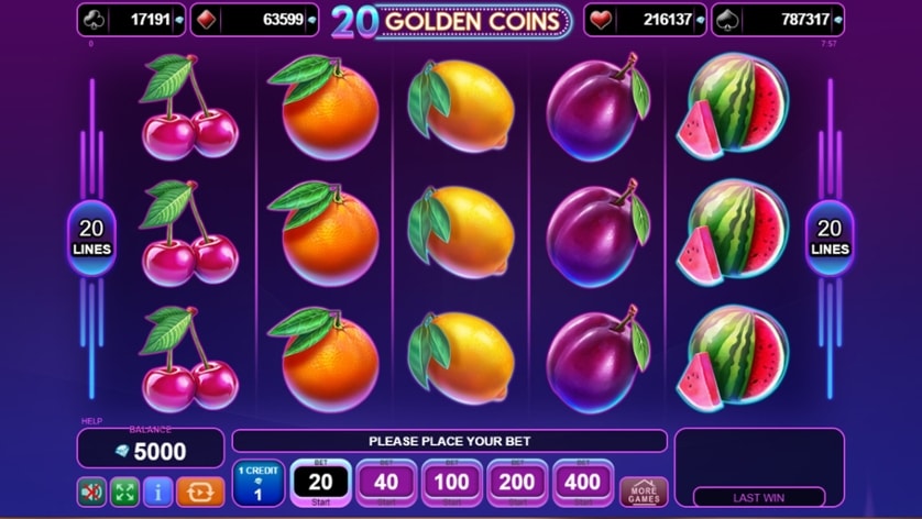 Pelaa nyt - 20 Golden Coins