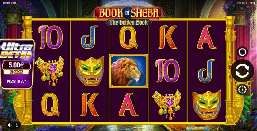 Pelaa nyt - Book of Sheba