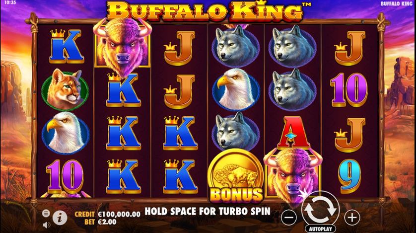 Pelaa nyt - Buffalo King
