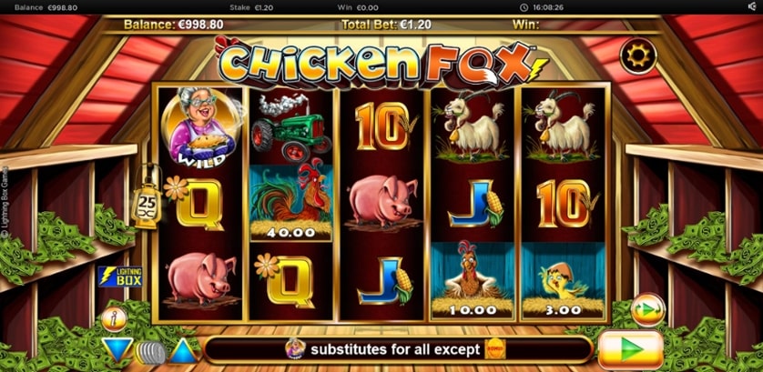 Pelaa nyt - Chicken Fox