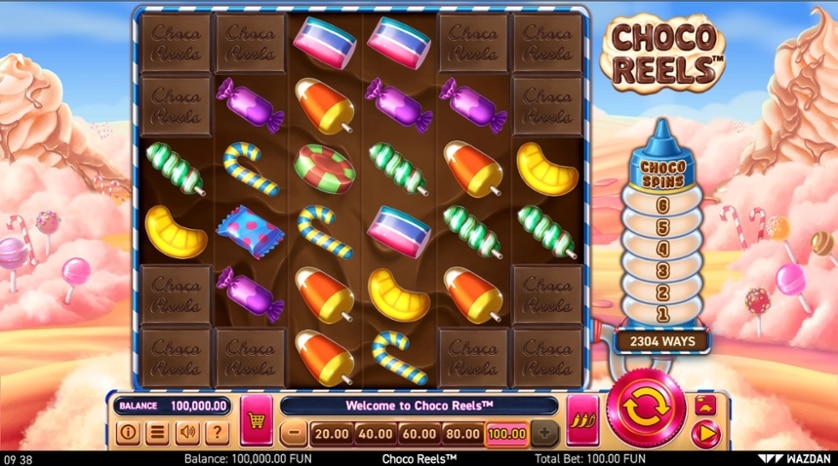 Pelaa nyt - Choco Reels