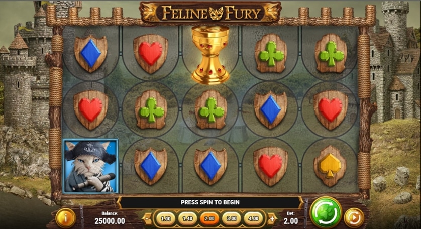 Pelaa nyt - Feline Fury