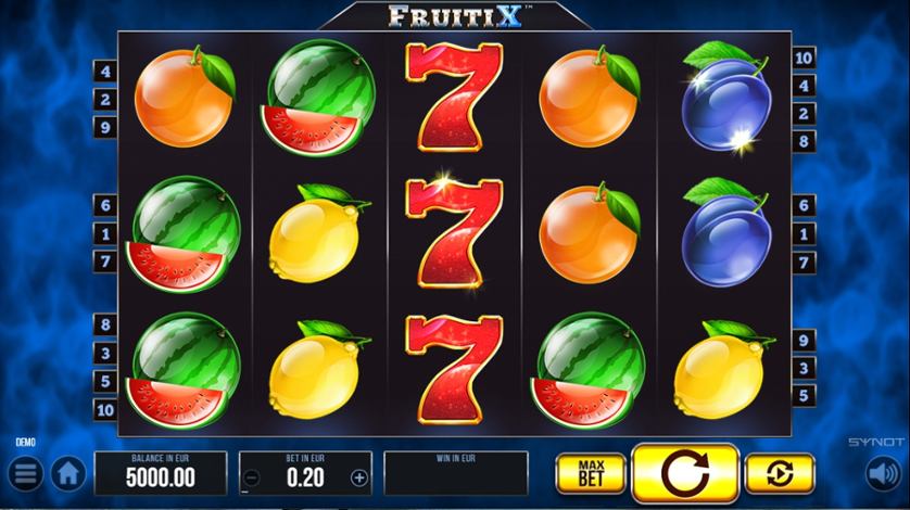 Pelaa nyt - Fruiti X