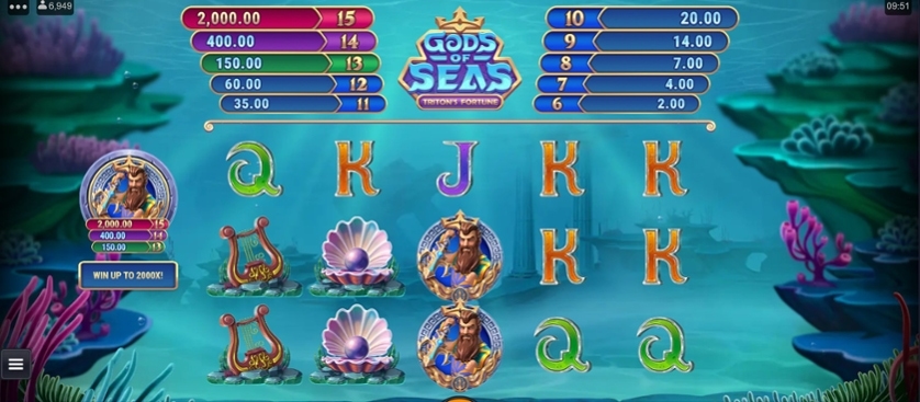 Pelaa nyt - Gods of Seas Tritons Fortune