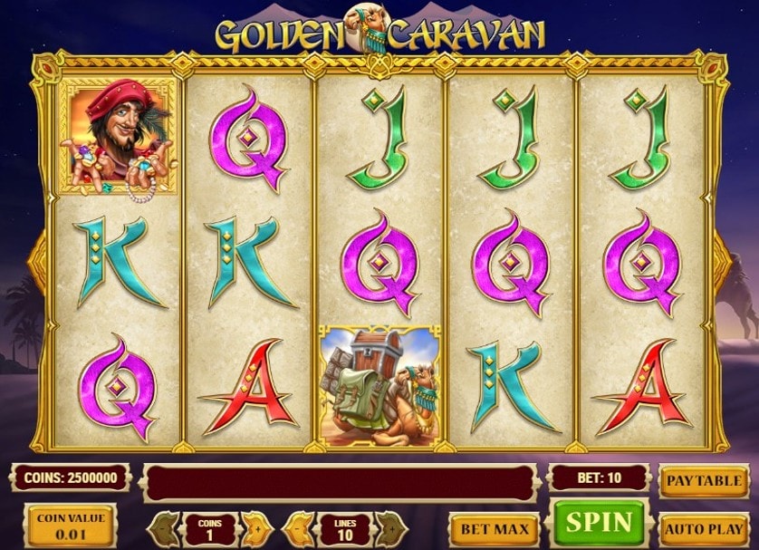 Pelaa nyt - Golden Caravan