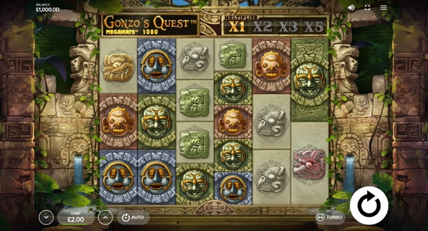 Pelaa nyt - Gonzos Quest Megaways