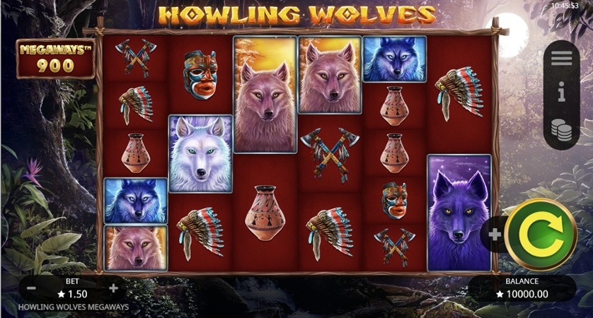 Pelaa nyt - Howling Wolves Megaways
