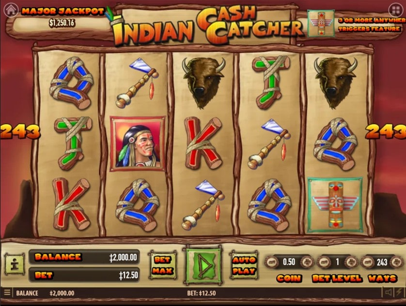 Pelaa nyt - Indian Cash Catcher