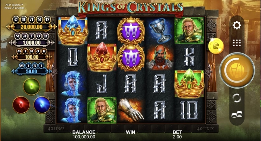 Pelaa nyt - Kings of Crystals