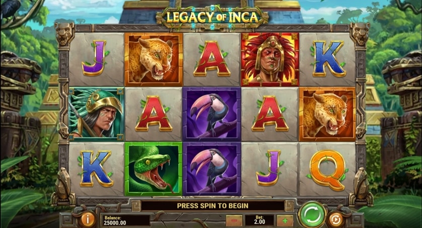 Pelaa nyt - Legacy of Inca