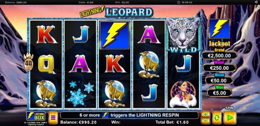 Pelaa nyt - Lightning Leopard