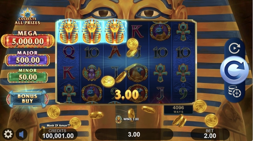 Pelaa nyt - Mask of Amun