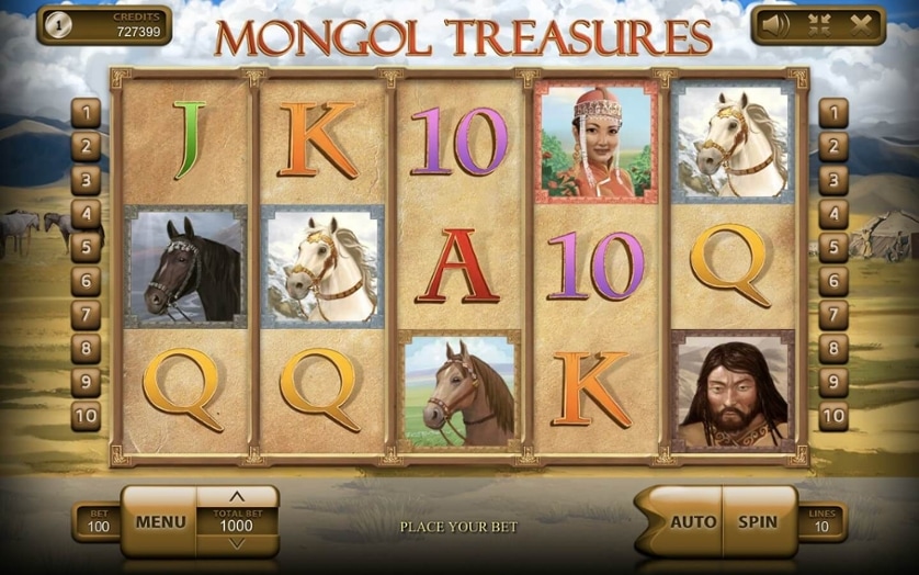Pelaa nyt - Mongol Treasures