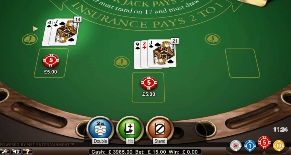 Netent blackjack