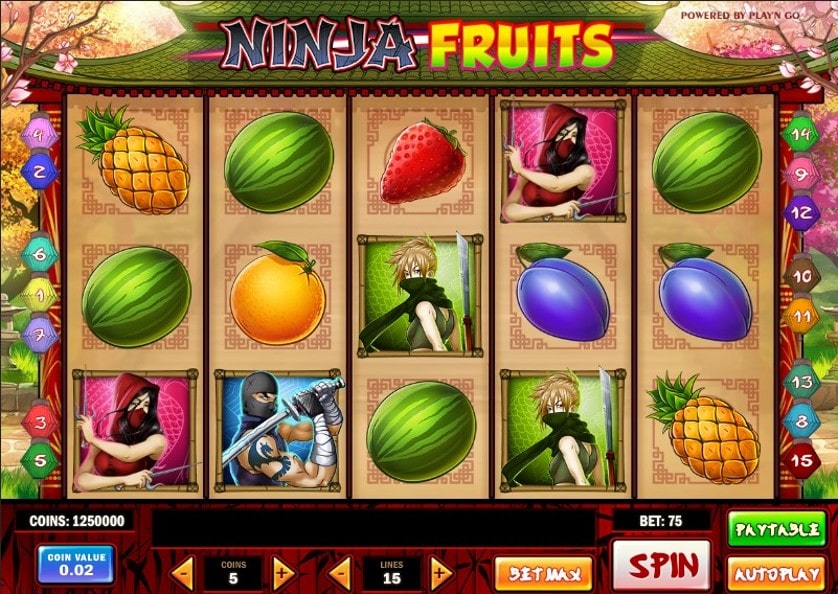 Pelaa nyt - Ninja Fruits