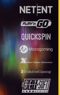 Dunderin pelinvalmistajat: Play'n Go, Quickspin, Microgaming, NextGen Gaming, Evolution Gaming, Betsoft Gaming