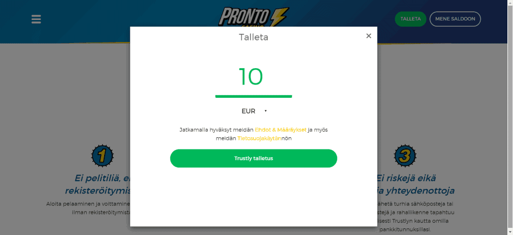 Pronto Casino 5