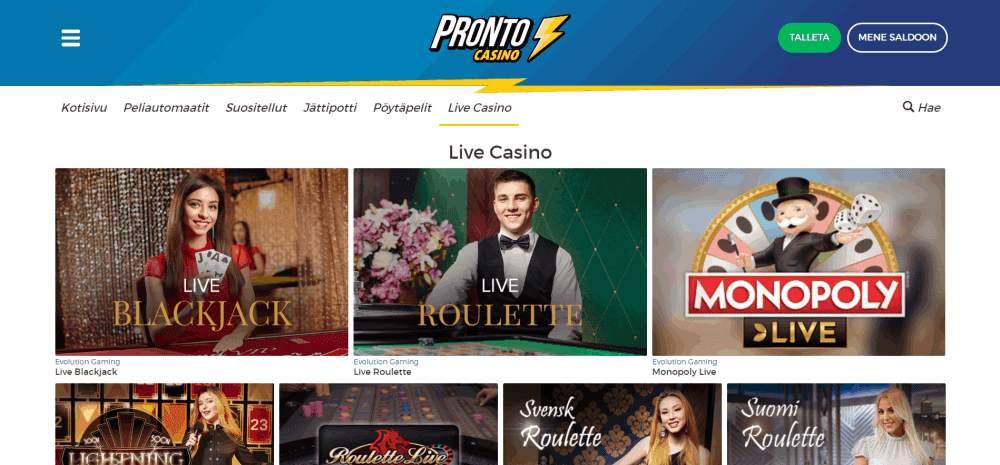 Pronto Casino 3