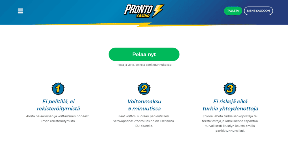 Pronto Casino 1