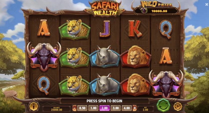 Pelaa nyt - Safari of Wealth