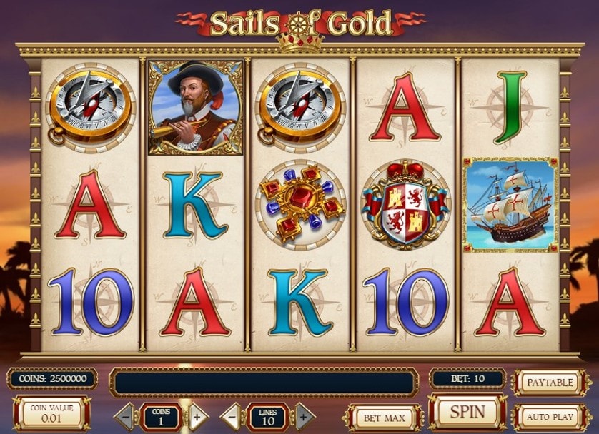 Pelaa nyt - Sails of Gold