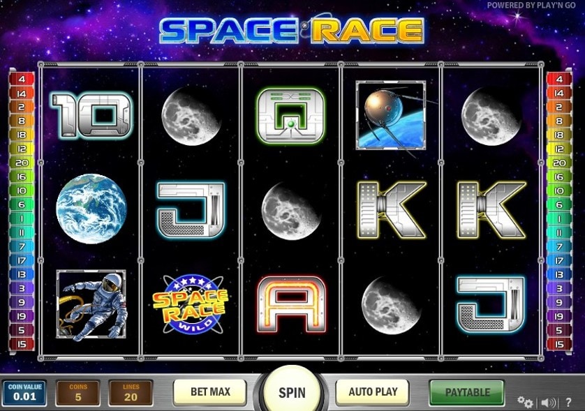 Pelaa nyt - Space Race
