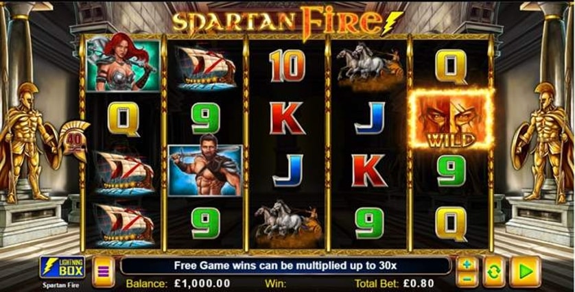 Pelaa nyt - Spartan Fire