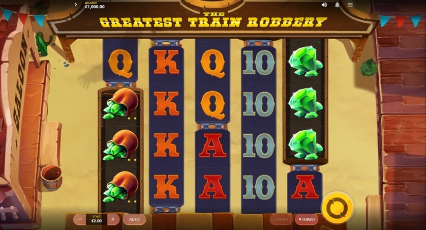 Pelaa nyt - The Greatest Train Robbery