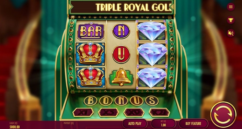Pelaa nyt - Triple Royal Gold