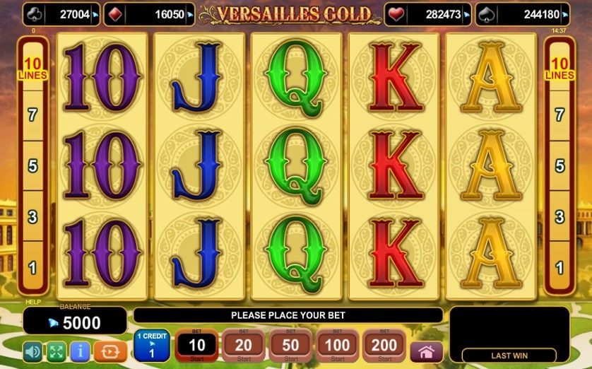 Pelaa nyt - Versailles Gold