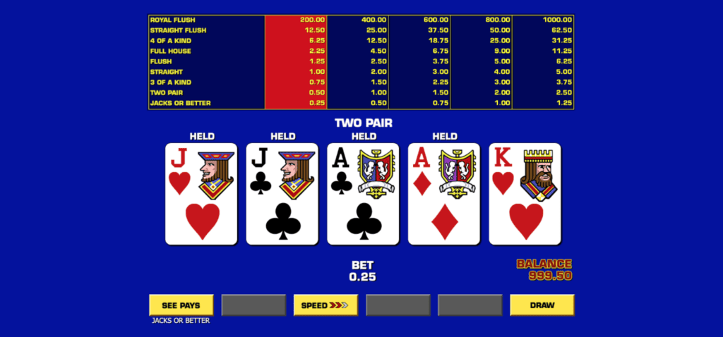 Video pokeri