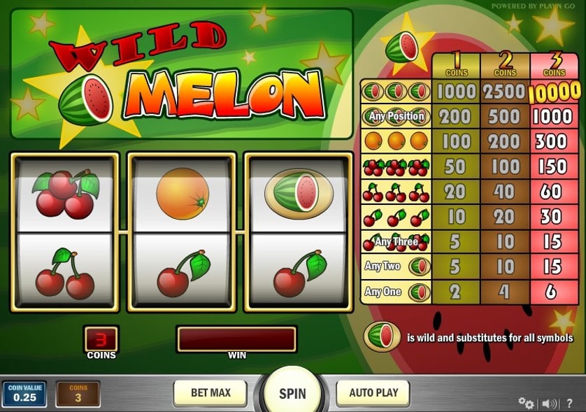 Pelaa nyt - Wild Melon