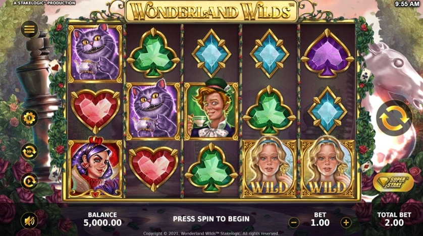 Pelaa nyt - Wonderland Wilds
