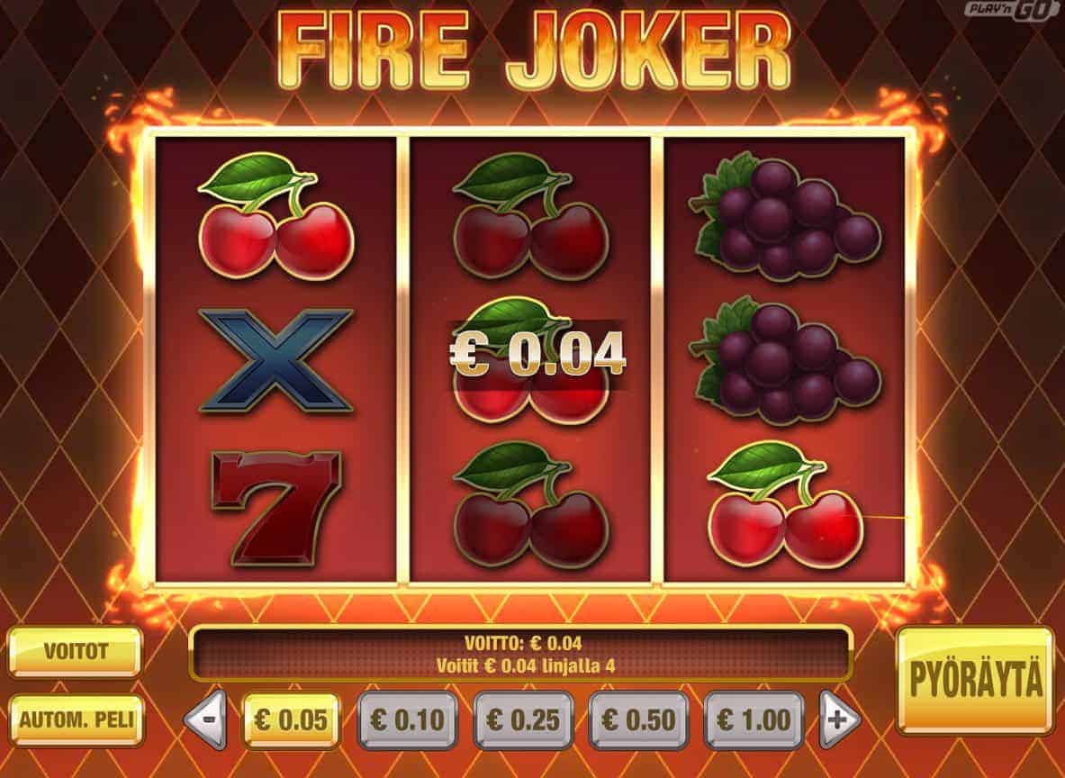 Fire Joker -kolikkopeli