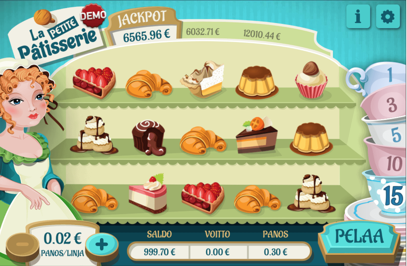 La Petite Patisserie -peliautomaatti