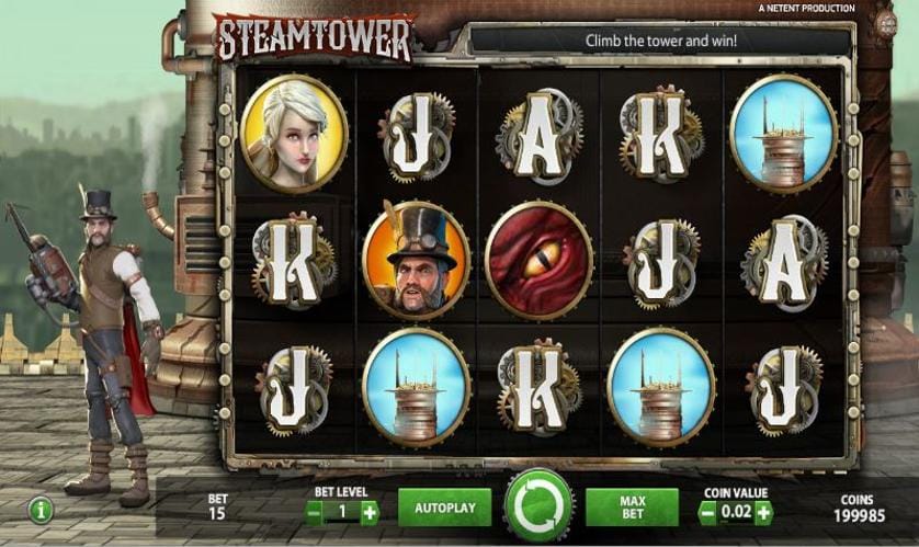 Pelaa nyt - Steam Tower