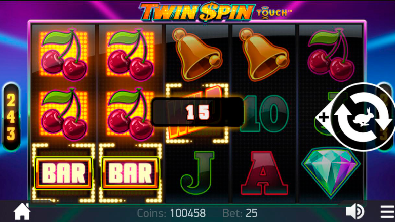 Pelaa nyt - Twin Spin