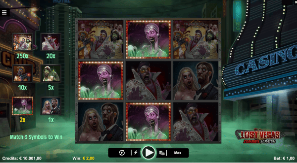 Pelaa nyt - Lost Vegas Zombies Scratch