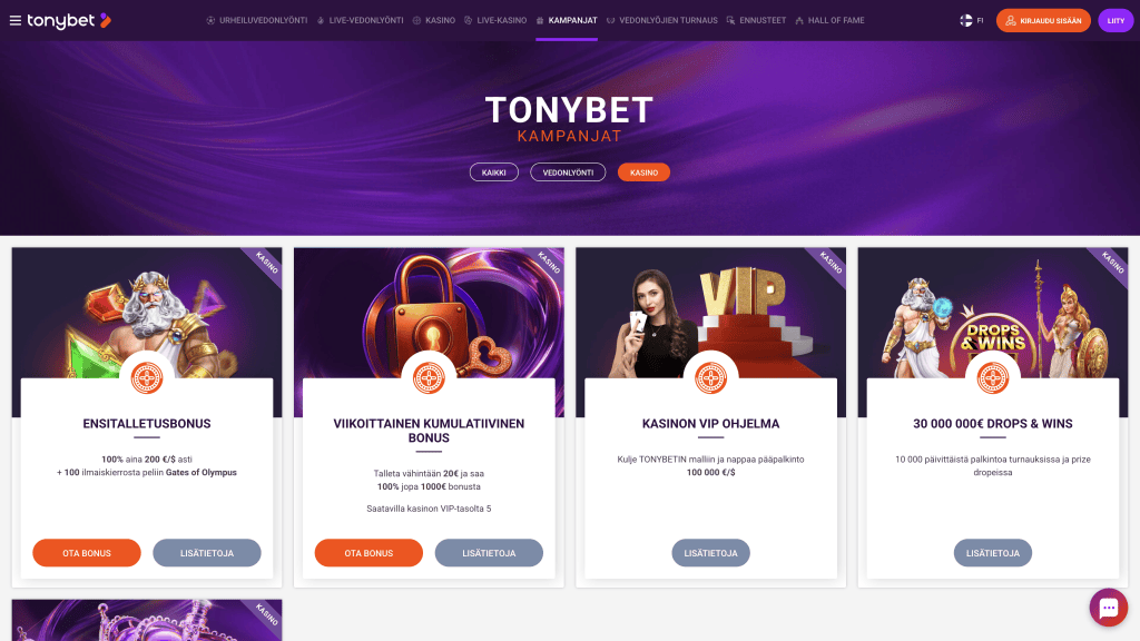 TonyBet 5