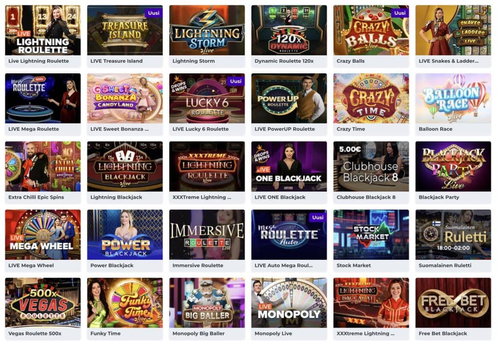Boost Casino - livekasinopelit