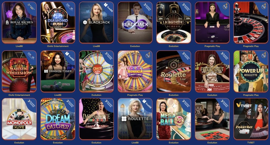 Buusti Casino - livekasinopelit