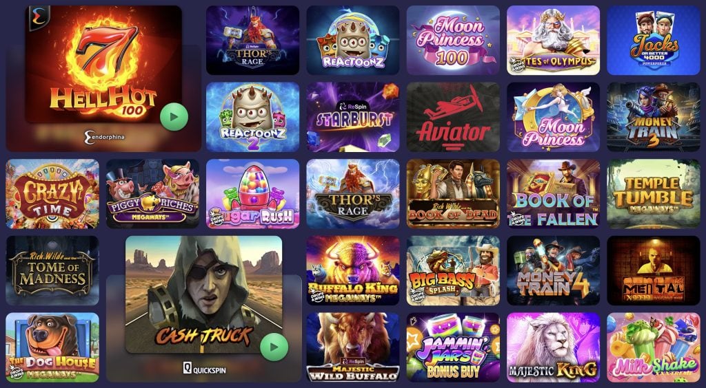 ReSpin Casino - Kolikkopelit