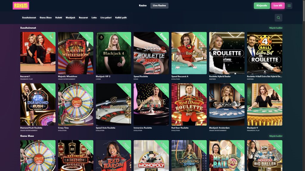 Raketti Casino 3