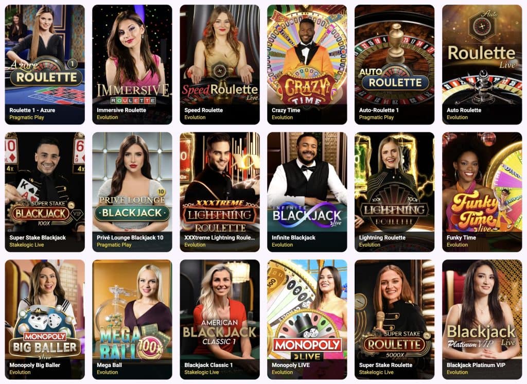 Slotbox Casino – livekasinopelit