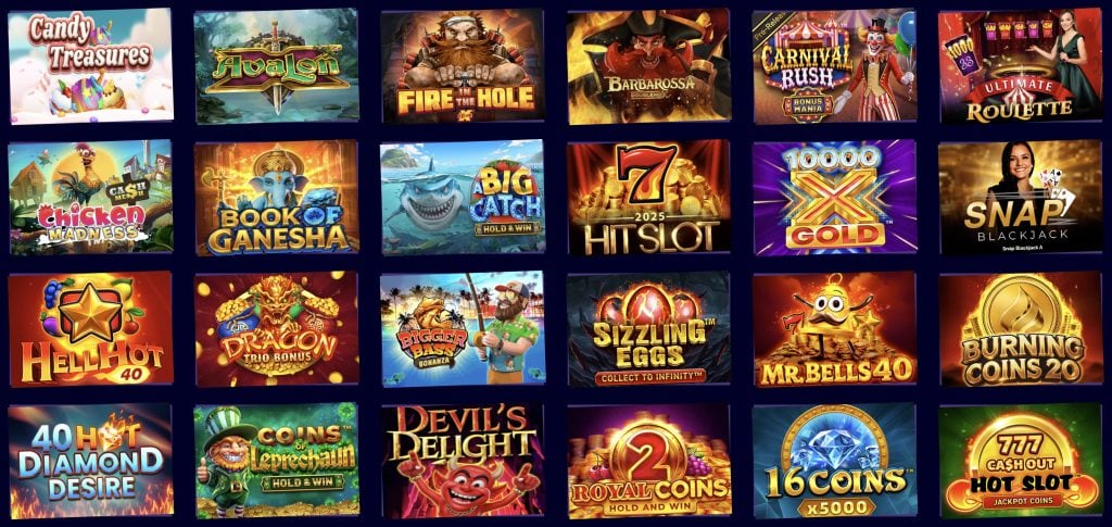 SlotsHammer Casino - kolikkopelit