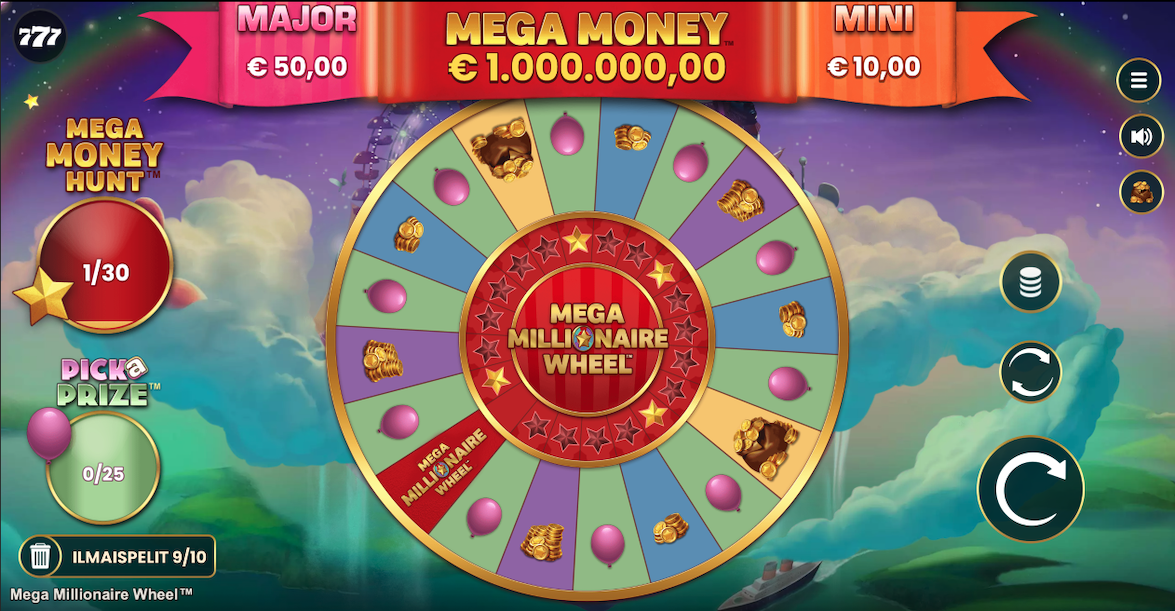 Mega Money wheel
