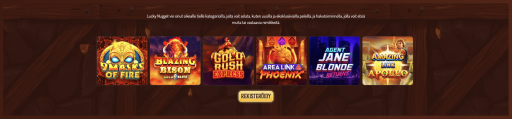 Lucky Nugget Casino kolikkopelejä